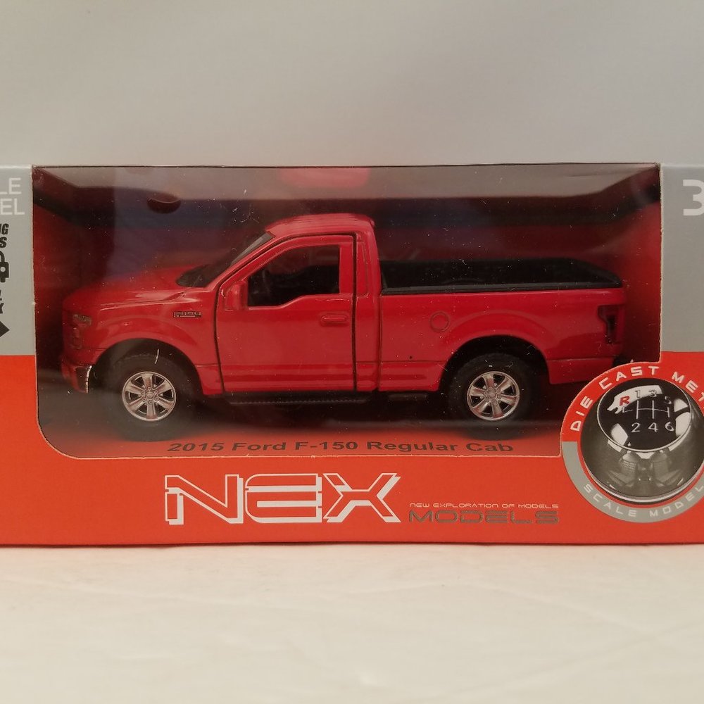 NEX Models Die Cast Metal Scale Model by WELLY 2015 Ford F-150 Reg Cab